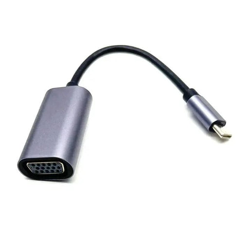 9eight5 Electronics Accessories USB3.1-C Type-C To VGA Adapter Full HD 1080P USB3.1-C Type-C To VGA Adapter Full HD 1080P