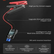 1000A Car Jump Starter & 8000mAh Emergency Power Bank by Habicare