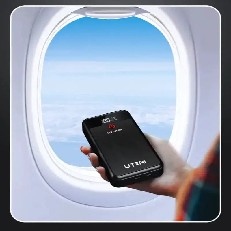 1000A Car Jump Starter & 8000mAh Emergency Power Bank by Habicare