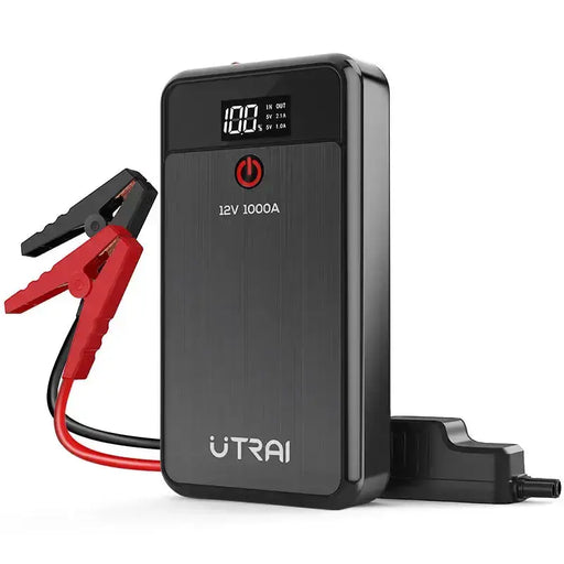 1000A Car Jump Starter & 8000mAh Emergency Power Bank by Habicare