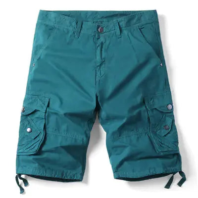 Men's Camouflage Multi-pocket Loose Work Shorts by Mead's Supply & Equipment Outfitters limited