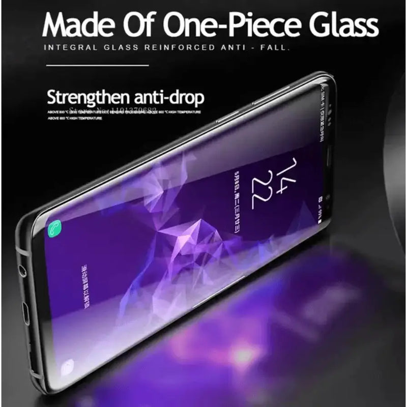 techplus Screen protector UV Liquid Full Glue Tempered Glass for Samsung Galaxy S22 Uv Liquid Full Glue Tempered Glass Screen Protector S22