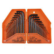 30PC L-Shaped Hex Key Tool Set with Plastic Case - Professional Allen Wrench Set by Mead's Supply & Equipment Outfitters limited