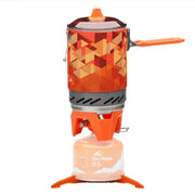 FireMaple Outdoor Heat-Exchange Camping Pot - 1L Efficient Cooking System with Thermal Cover | Backpacking Cookware by Mead's Supply & Equipment Outfitters limited