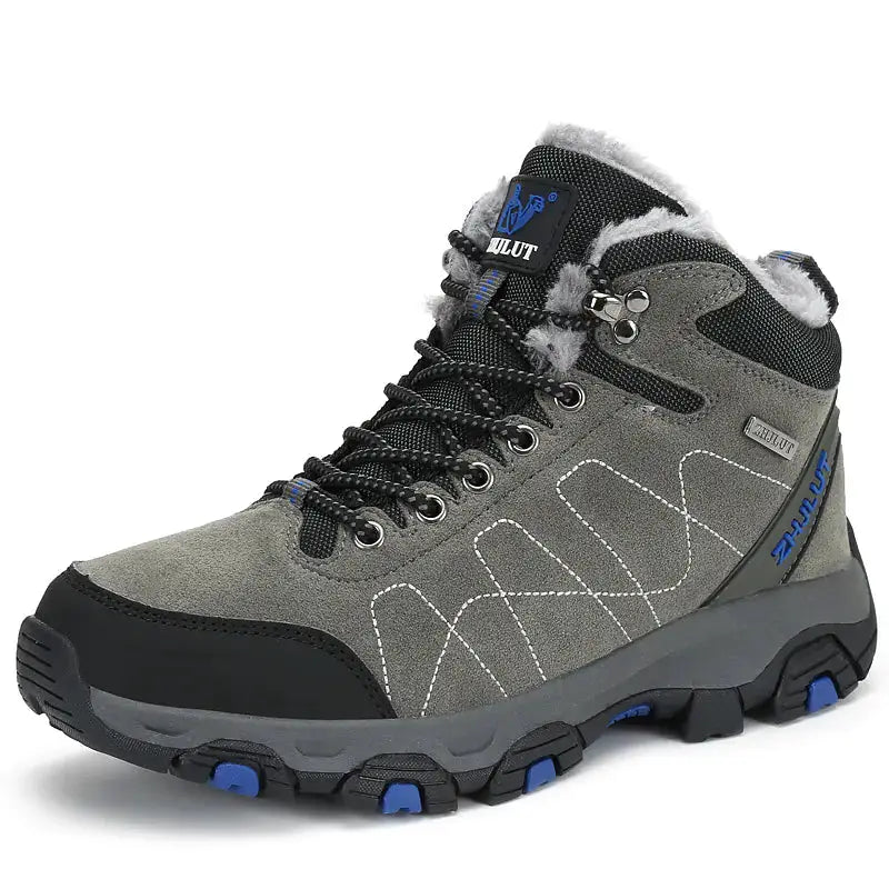High-Top Cotton Boots for Couples - Winter Hiking Shoes by Mead's Supply & Equipment Outfitters limited
