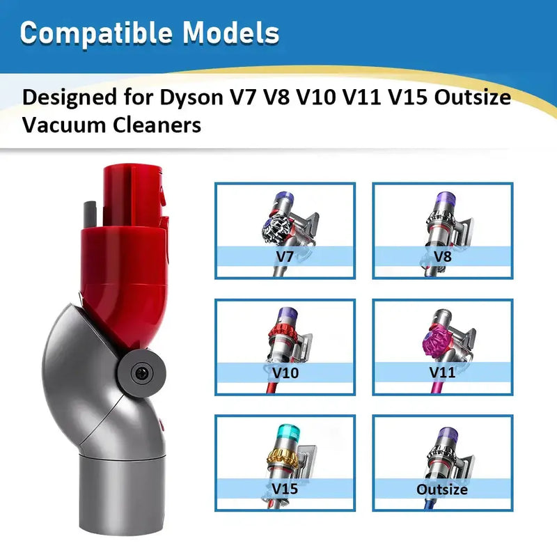 Vacuum Cleaner Accessories Set for Dyson V6–V15 Direct Drive Brush, Filter & Hose Kit by Habicare