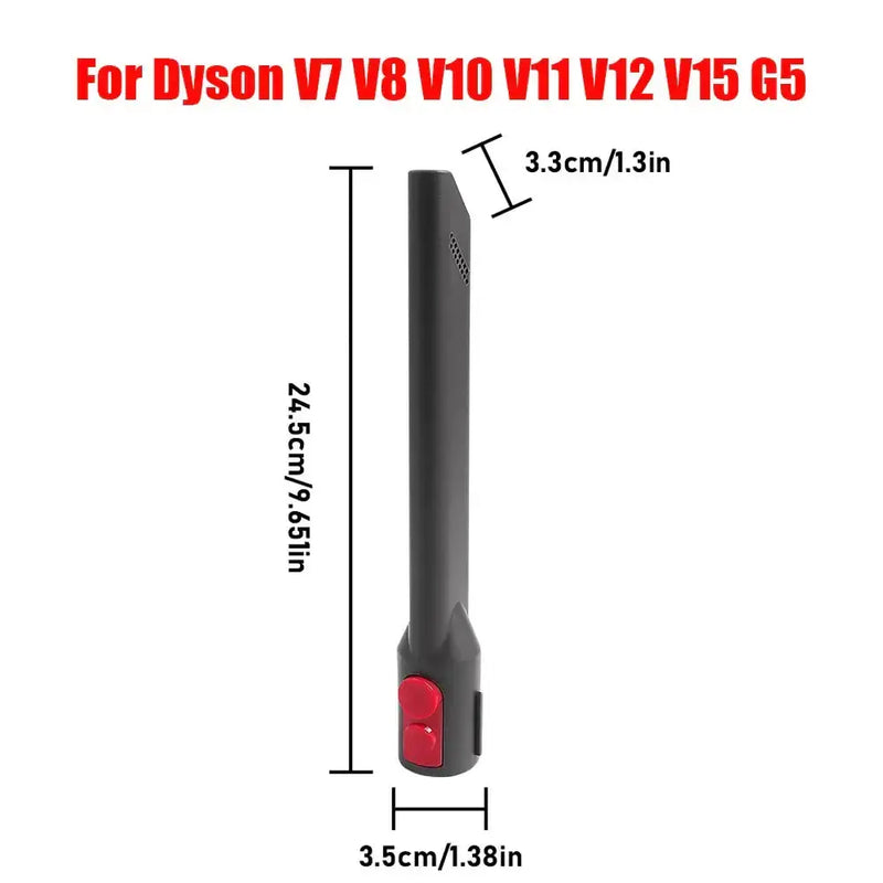 Vacuum Cleaner Accessories Set for Dyson V6–V15 Direct Drive Brush, Filter & Hose Kit by Habicare