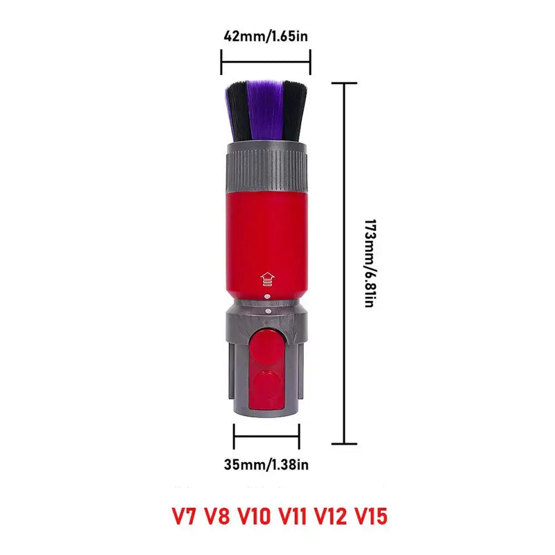 Vacuum Cleaner Accessories Set for Dyson V6–V15 Direct Drive Brush, Filter & Hose Kit by Habicare
