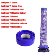 Vacuum Cleaner Accessories Set for Dyson V6–V15 Direct Drive Brush, Filter & Hose Kit by Habicare