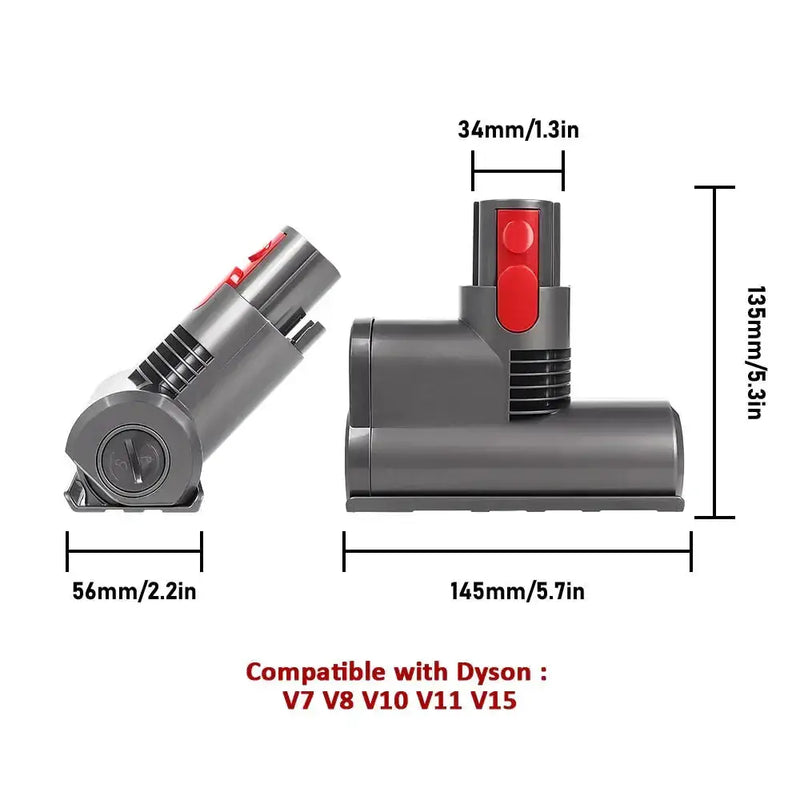 Vacuum Cleaner Accessories Set for Dyson V6–V15 Direct Drive Brush, Filter & Hose Kit by Habicare