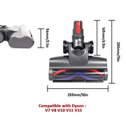 Vacuum Cleaner Accessories Set for Dyson V6–V15 Direct Drive Brush, Filter & Hose Kit by Habicare