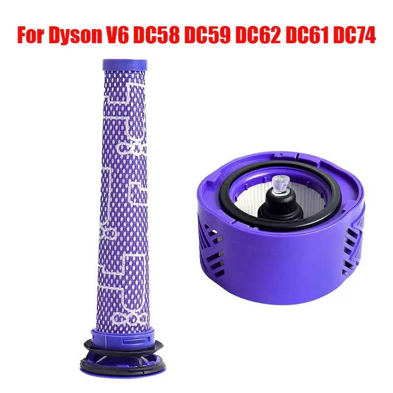 Vacuum Cleaner Accessories Set for Dyson V6–V15 Direct Drive Brush, Filter & Hose Kit by Habicare