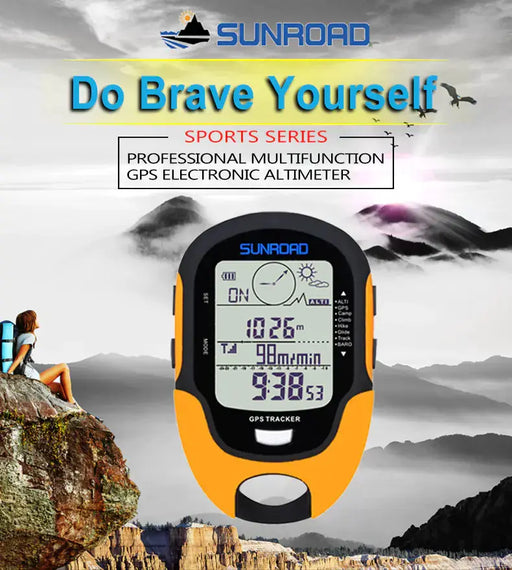 SUNROAD Handheld GPS Outdoor Altimeter and Compass by Mead's Supply & Equipment Outfitters limited