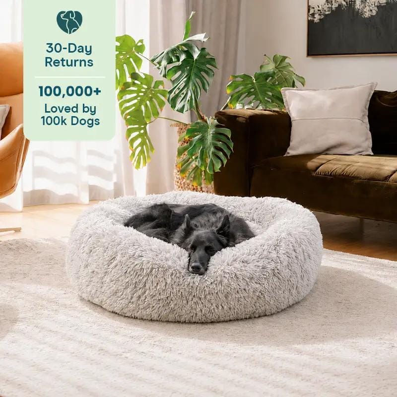 The Brooklyn Dog Beds Brooklyn® Deep Sleep Pet Bed Brooklyn Deep Sleep Calming Donut Dog Bed