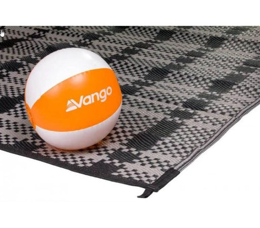 Breathable Fitted Carpet-Montelena-3.25 x 2.0m with Vango beach ball on top.