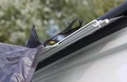 Vango Drive Away Kador Strip 3.0m - 6mm/6mm attached to campervan awning for easy detachment.