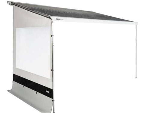 Thule Rain Blocker 2.75m Side - Medium (2.25 - 2.44m) side privacy panel for awnings protecting from wind and rain.