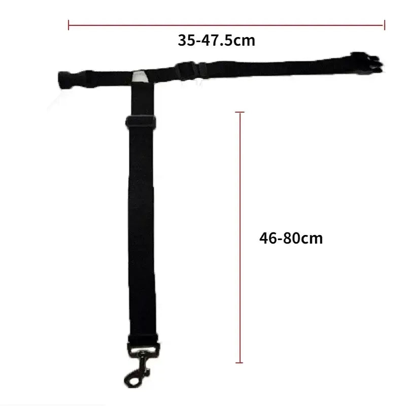 Vehcile Belt & Adjustable Nylon Leash for Dogs (7 colors available) by Habicare
