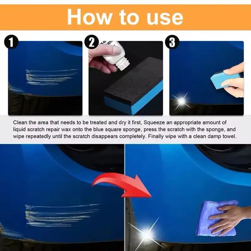 Vehicle Scratch Polish & Buffing Sponge by 9eight5