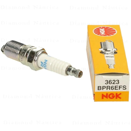 NGK 3623 BPR6EFS Nickel Spark Plug by JBH AUTO PARTS