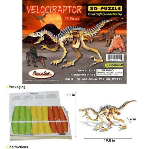 Velociraptor (illuminated) by 9eight5