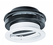 Vanair Roof Vent circulates air in motor homes - compact ventilation system with exhaust fan and built-in light.
