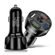 12V Car Cigarette Lighter Socket Dual QC3.0 USB Ports Fast Charger Power Adapter Car Charger by salelink.co.nz