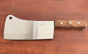 Victory Kitchen Cleaver 2-229-18-120WD with stainless steel blade and hardwood handle
