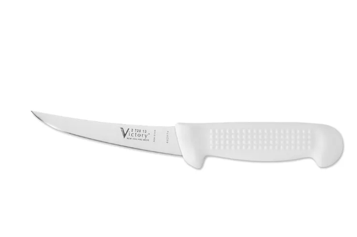 Victory Knives Knives Narrow Curved Boning Knife 13cm S/S 2-720-13-1155 Victory Knives Narrow Curved Boning Knife 13cm