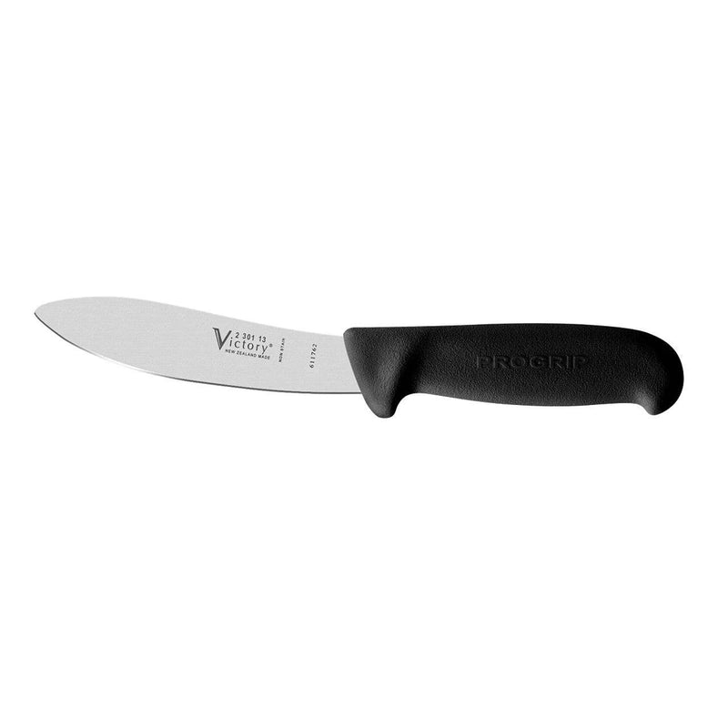 Round Tip Skinning Knife 13Cm  2-301-13-200BK with a comfortable grip and stainless steel blade.