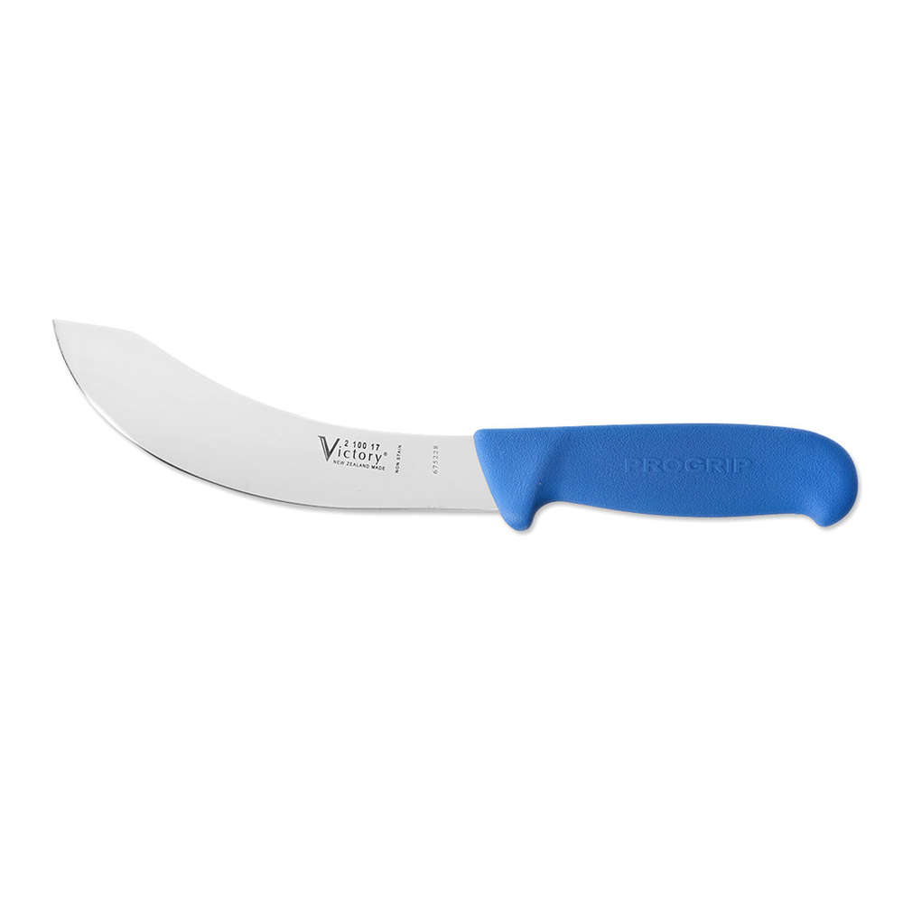 Victory Skinning Knife 17cm - Blue Progrip - Action Outdoors Kiwi