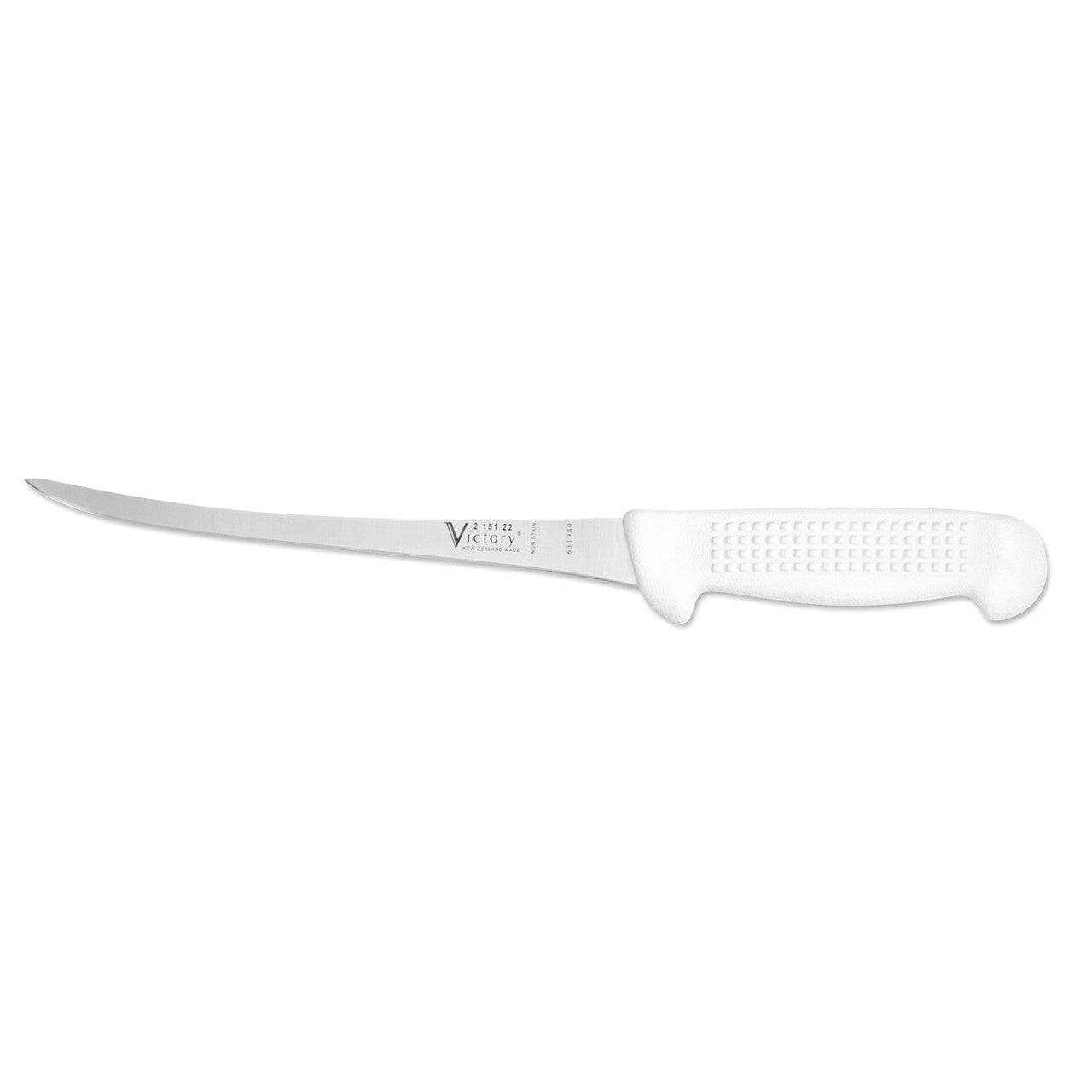 EXTRA NARROW FILLETING KNIFE 22cm - box 6 - Action Outdoors Kiwi