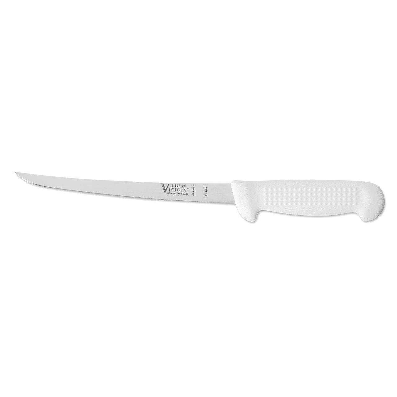 Victory Knives Fish Knives Stainless Steel Flex Narrow Filleting Knife 20Cm - Box Of 6