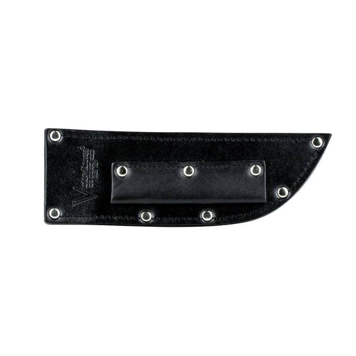 LEATHER BONING SHEATH S1 designed to fit up to 17cm boning knife with durable leather and secure rivet details.