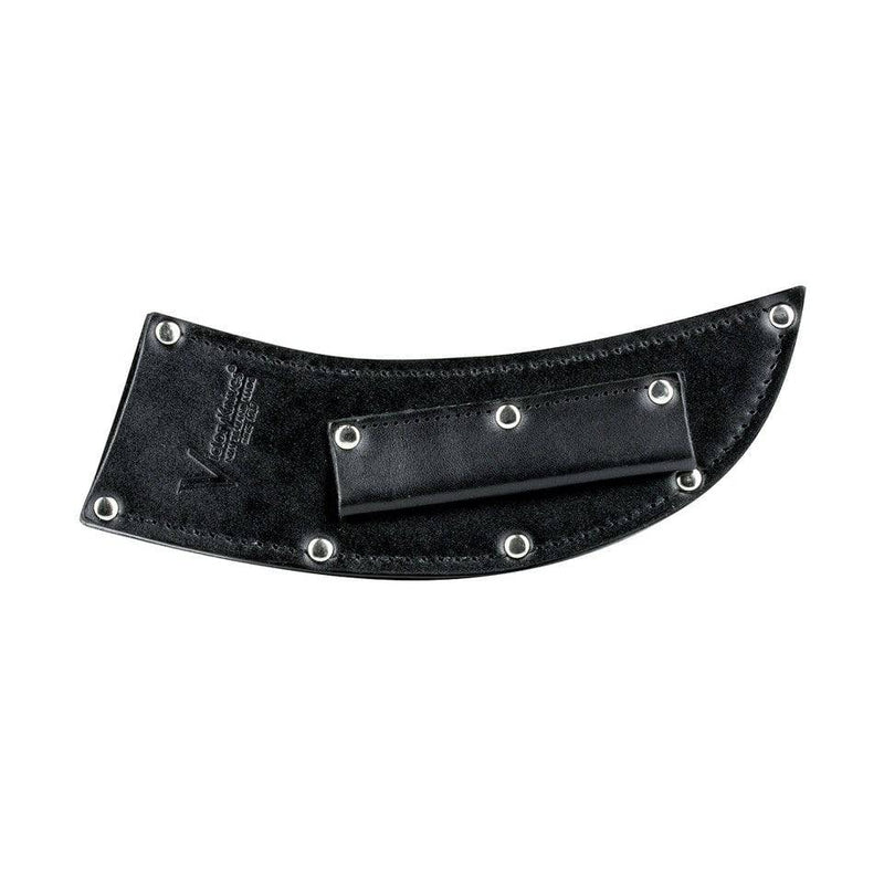 Leather Sheath for Skinning Knives - Black leather sheath designed for skinning and ribbing knives, fits knives up to 17cm.