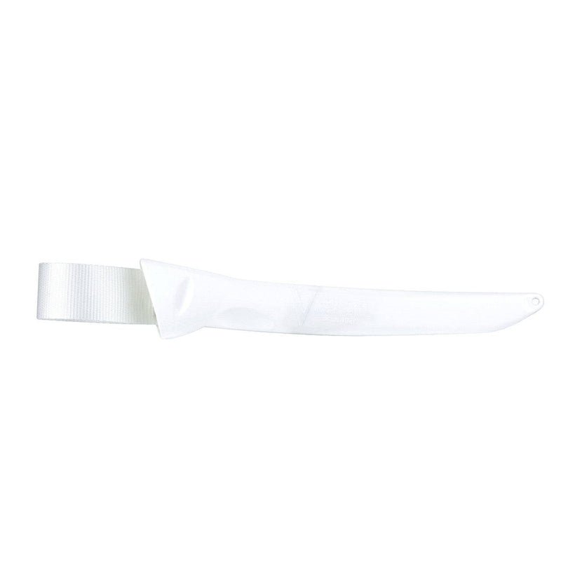 Plastic Fish Fillet Sheath With Strap S4, durable sheath fitting filleting knives up to 22cm long, designed for safety and convenience.