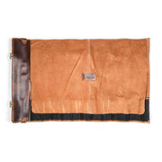 Victory Leather Knife Rolls-11 Pockets interior view showcasing 11 pockets and quality leather.