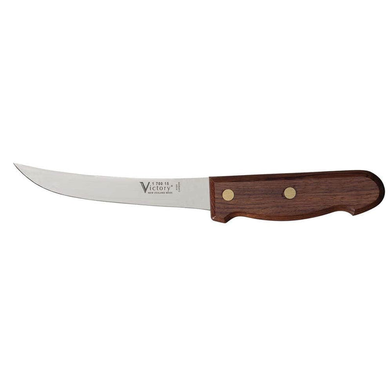 Victory Knives Knives Curved Boning Knife 15cm Blade Wooden Handle 1-700-15-110