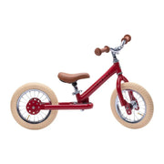Red Vintage Balance Bike & Trike – Trybike | Balance Bike NZ by Curious Moonbeam