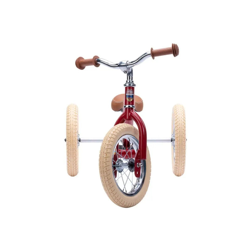 Red Vintage Balance Bike & Trike – Trybike | Balance Bike NZ by Curious Moonbeam