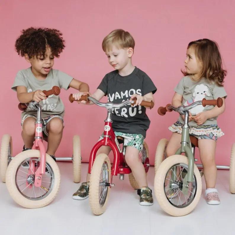 Red Vintage Balance Bike & Trike – Trybike | Balance Bike NZ by Curious Moonbeam