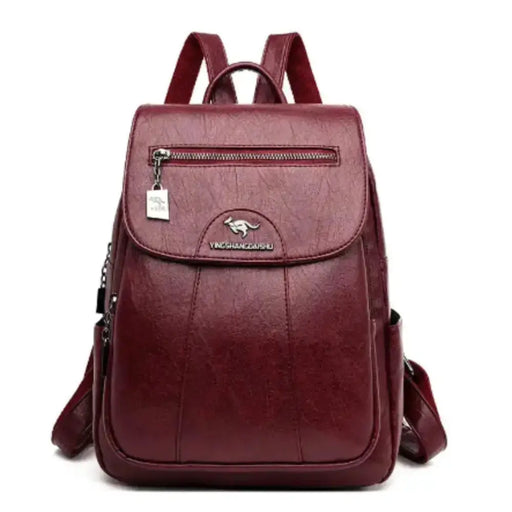 Vintage Soft Leather Backpack for Women by Habicare