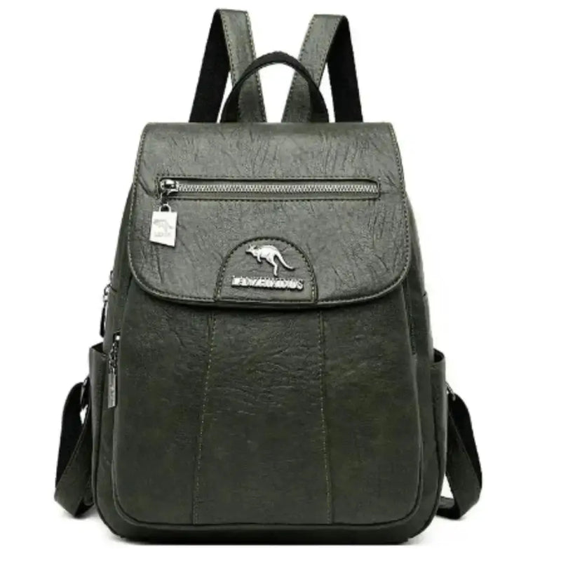 Vintage Soft Leather Backpack for Women by Habicare