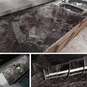 Vinyl Marble Wallpaper – Waterproof (8 designs available) by Habicare