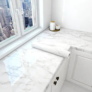 Vinyl Marble Wallpaper – Waterproof (8 designs available) by Habicare