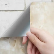 Vinyl Marble Wallpaper – Waterproof (8 designs available) by Habicare