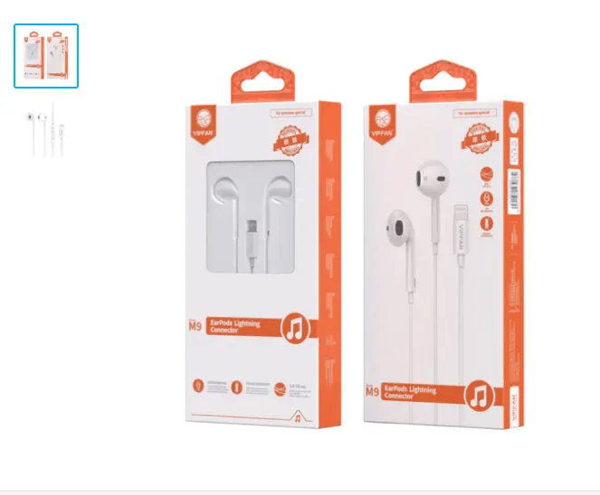 Wired Lightning Earphone w/ Plug & Play by BroDeals