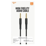 techplus VipFan Premium Aux Cable 1 Meter L04 VipFan Premium 1m Gold Plated 3.5mm Aux Cable