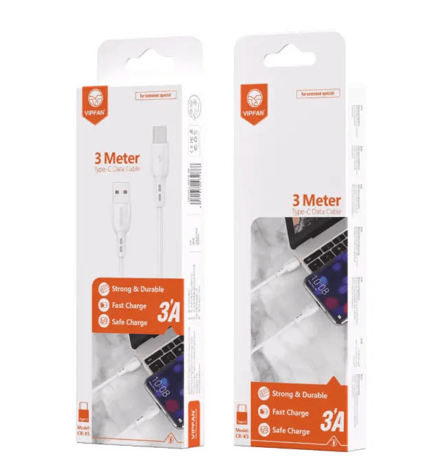 3A Fast & Safe Charge Cable w/ 2M & 3M by BroDeals