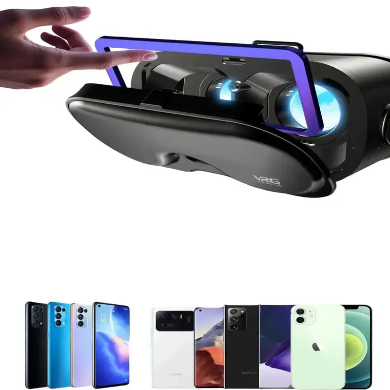 Virtual Reality Headset for 5–7" Smartphones by Habicare